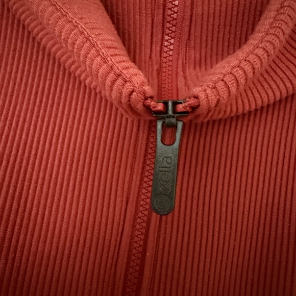 Zella Ribbed Zip Jacket - Picture 3 of 4